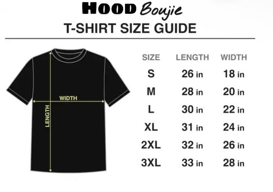 Hood Boujie Champions World T- shirt to Match Air Jordan 4 Retro Thunder Black Yellow