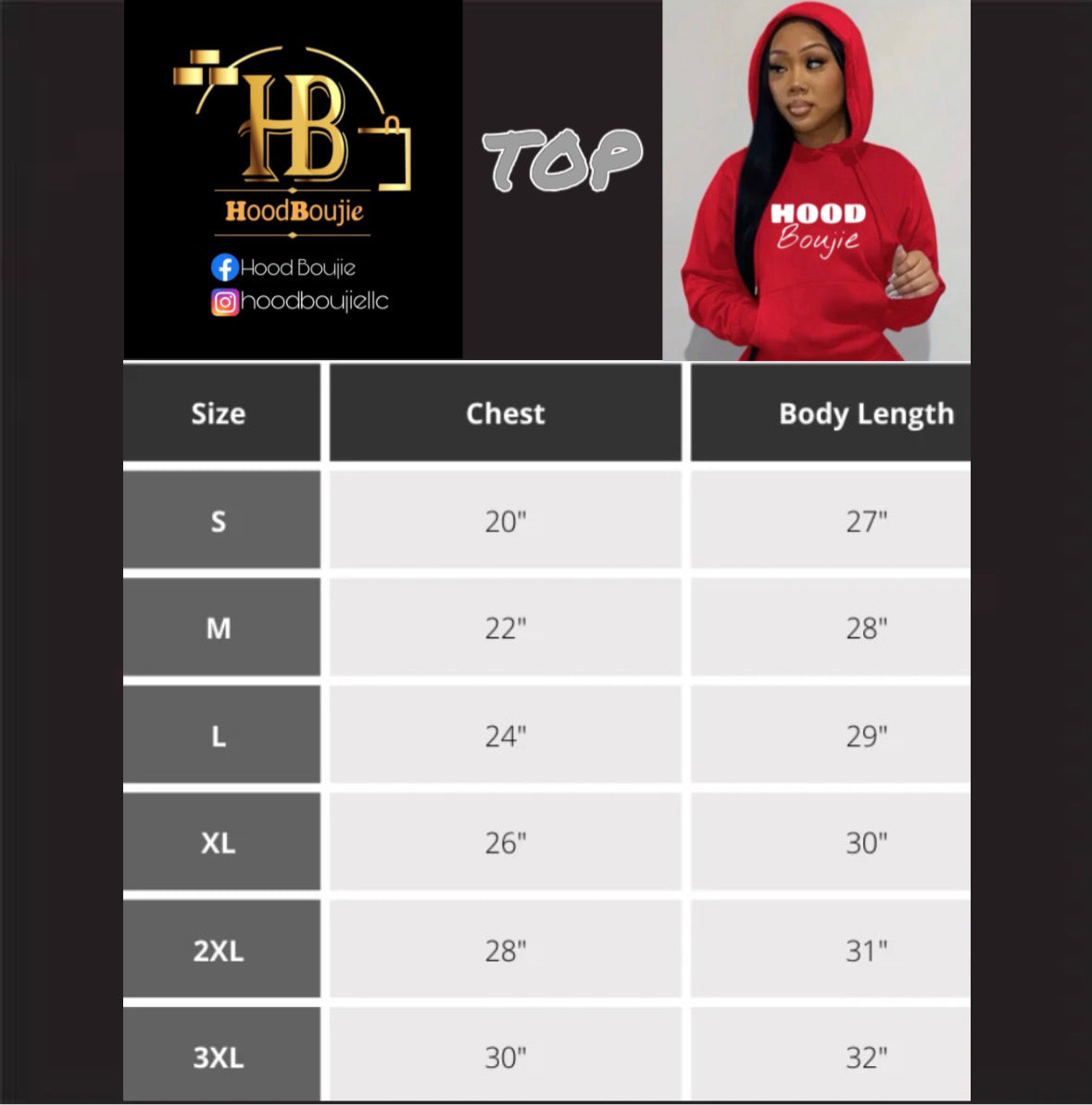 Hood Boujie Logo - Womens 2 Piece Joggers Pants Pullover Hoodie Casual Sweatsuit Set