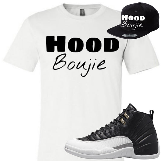 Mens Short Sleeve T-shirt to Match Air Jordan Retro or Panda Dunks Sneakers -Crewneck