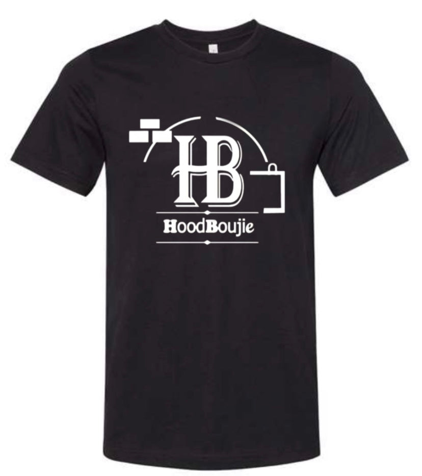 Hood Boujie- Kids Black Tshirt, Youth Tshirt, Toddler Tshirt, Black Tee